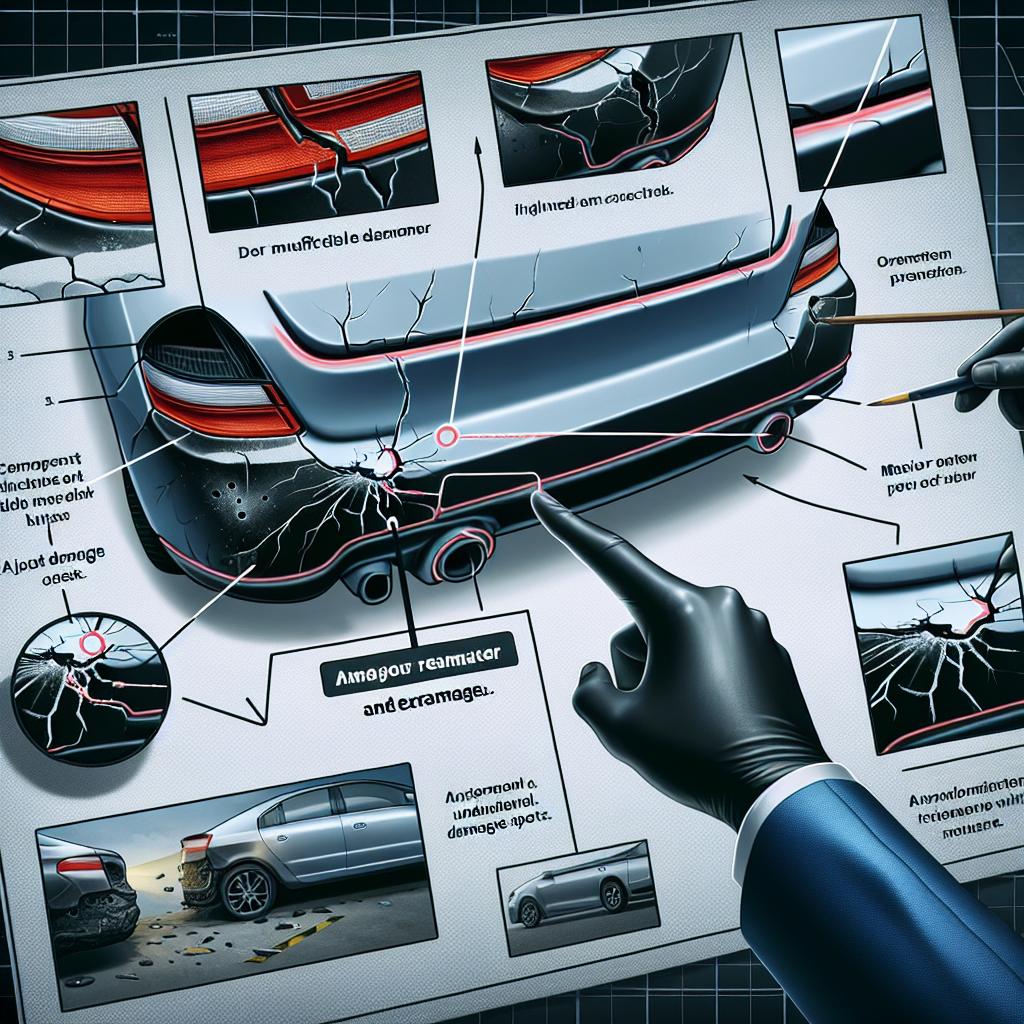 Jak rozpoznat prasklý nárazník