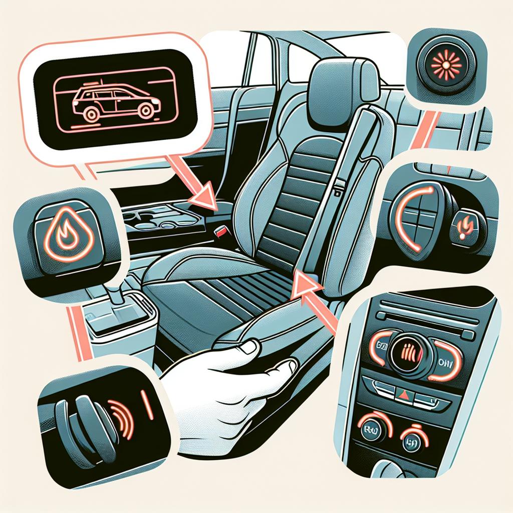 Jak zjistit problém s vyhříváním sedaček