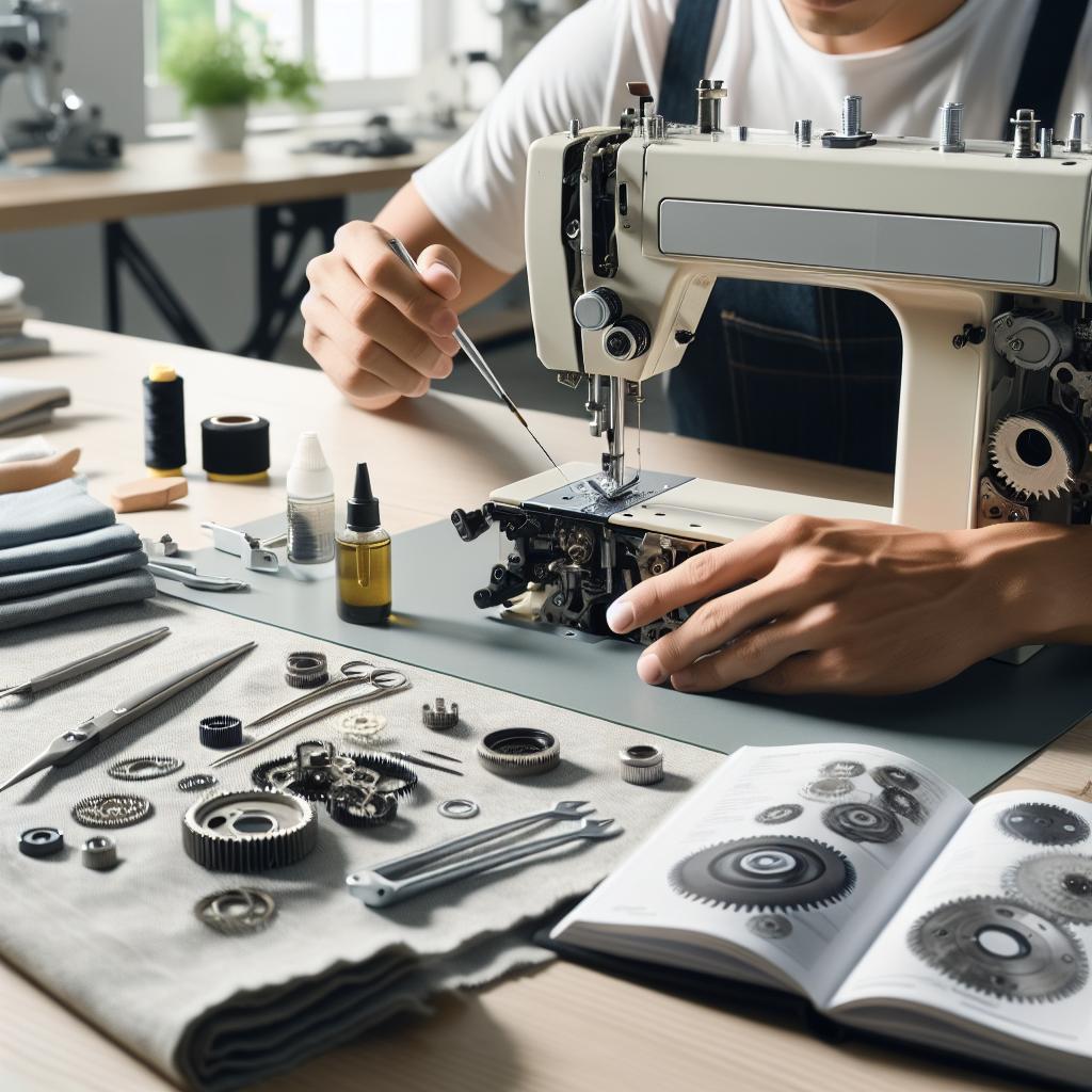 Údržba šicího stroje pro dlouhou životnost
