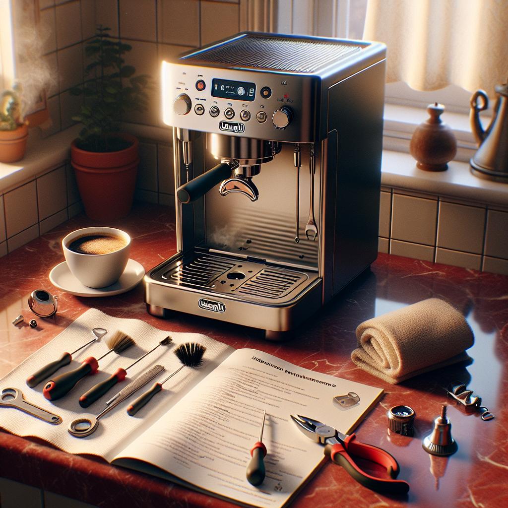 Údržba kávovaru DeLonghi bez stresu
