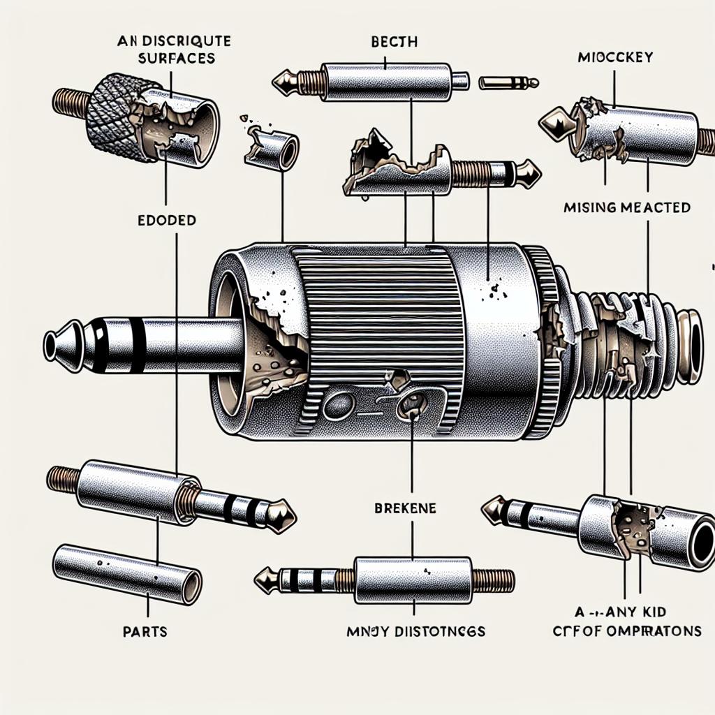 Jak identifikovat poškozený jack konektor