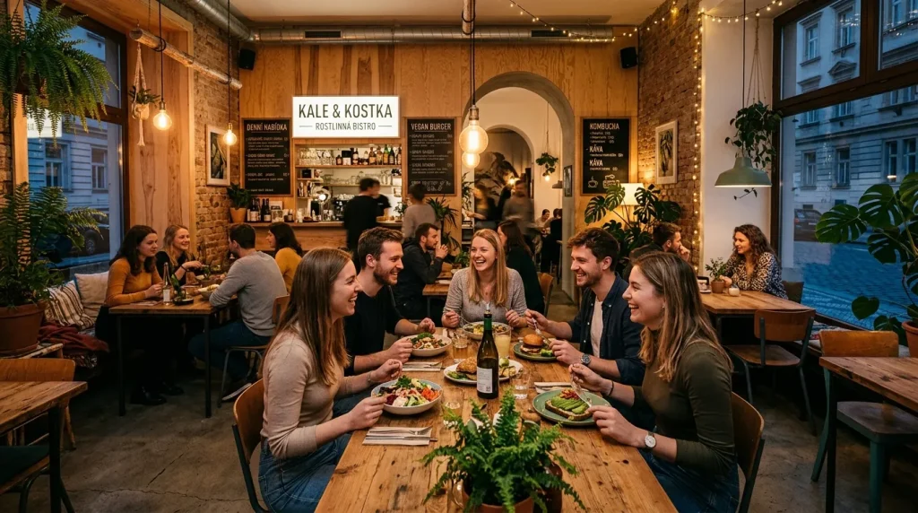 Chutnej Praha: 11 lokálních bister, kam turisté nechodí (a vy byste měli) 2 Veganská restaurace Chutnej v Praze plná spokojených hostů