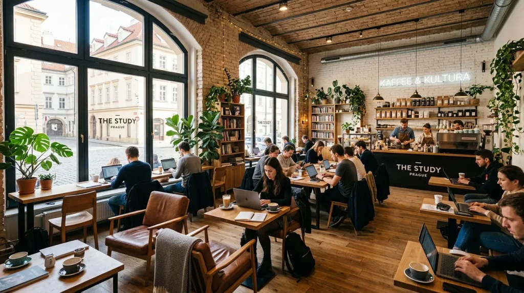 Nejlepší workcafe v Praze (2026): Kde najít rychlou Wi-Fi a klid na deep work 1 Nejlepší workcafe v Praze (2026): Kde najít rychlou Wi-Fi a klid na deep work