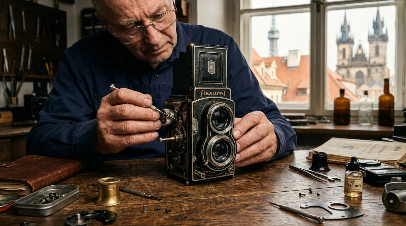 Oprava fotoaparátu Flexaret Praha 10: Servis a renovace