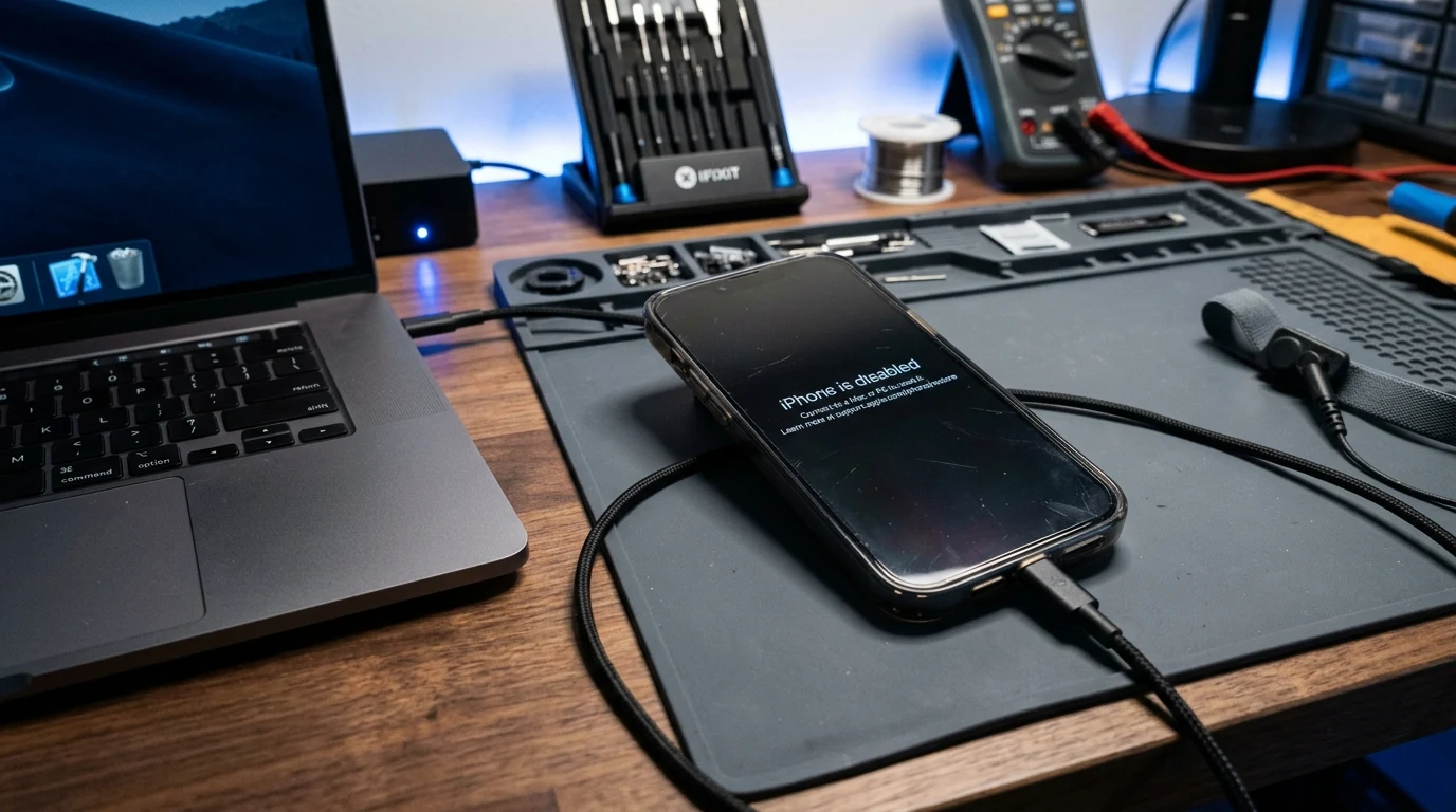 Oficiální postup odblokování mobilního telefonu iPhone