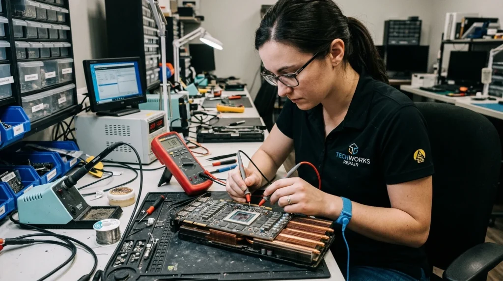 Oprava grafické karty: Diagnostika, přehřívání a reballing GPU 1 Oprava grafické karty: Diagnostika, přehřívání a reballing GPU